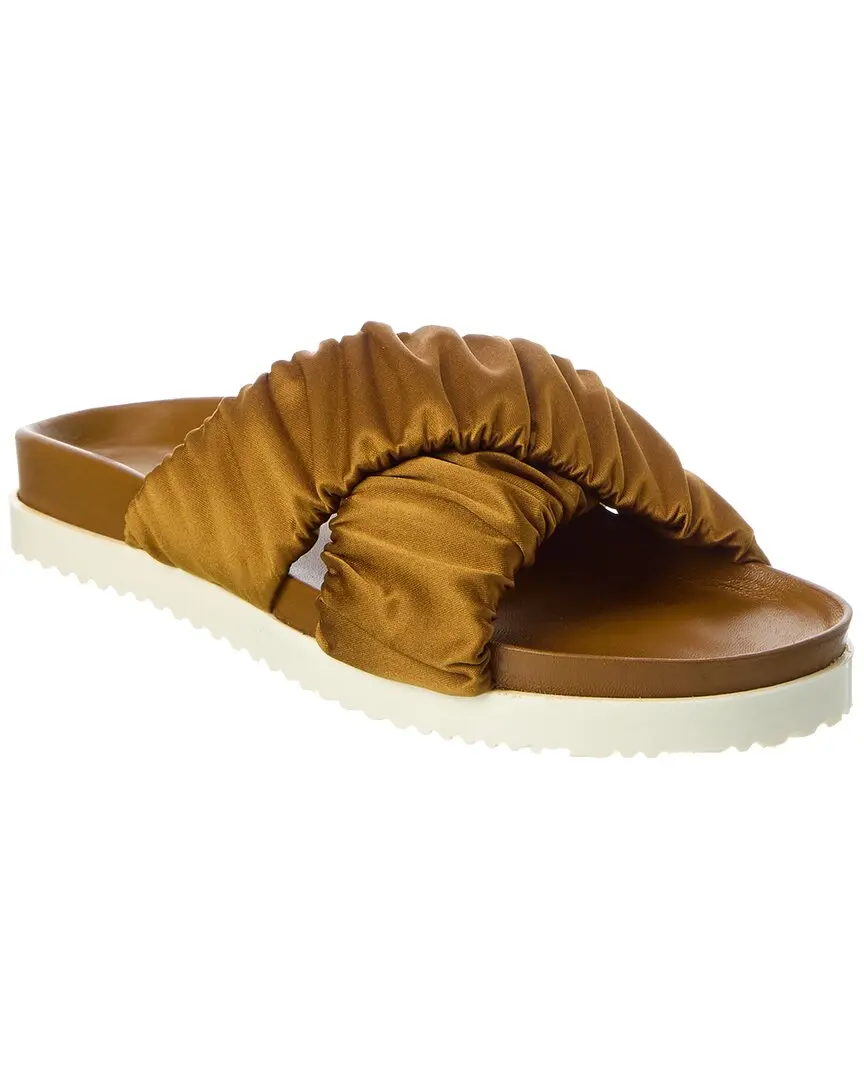 3.1 Phillip Lim Crossover Satin Pool Slide 3.1 Phillip Lim Crossover Satin Pool Slide
