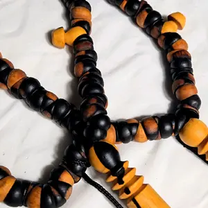 BayeFall Monjahla Twonm Toned Spiritual Bead Talisman Spiritual Practices,Bead Science, Affirmations, Prayer, Protection.