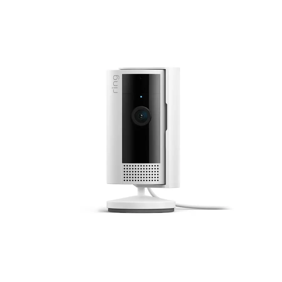 Ring Indoor Wireless Security Camera, 1080p HD Video Surveillance Device for Home Use, White Ring Indoor Wireless Security Camera, 1080p HD Video Surveillance Device for Home Use, White