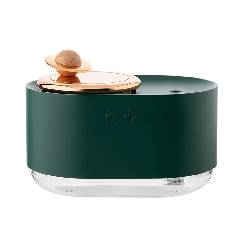 Mini Space-Saving Portable Automatic Rotating Globe Humidifier - USB-Rechargeable Wireless Nano Mist Sprayer with Built-in Night Light, Sleep Aid for Home Bedroom, Office Desktop Hydration to Relieve Dry Skin