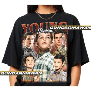 Young Sheldon Vintage T-Shirt, Missy cooper fan, Dr john tee, Billy sparks fan