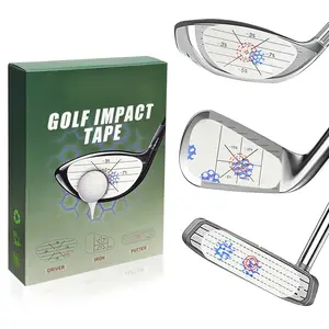 Golf Impact Tape, Golf Impact Sticker, Golf Ball Tracker, Self-Teaching Sweet Spot and Consistency Analysis, Golf Gift