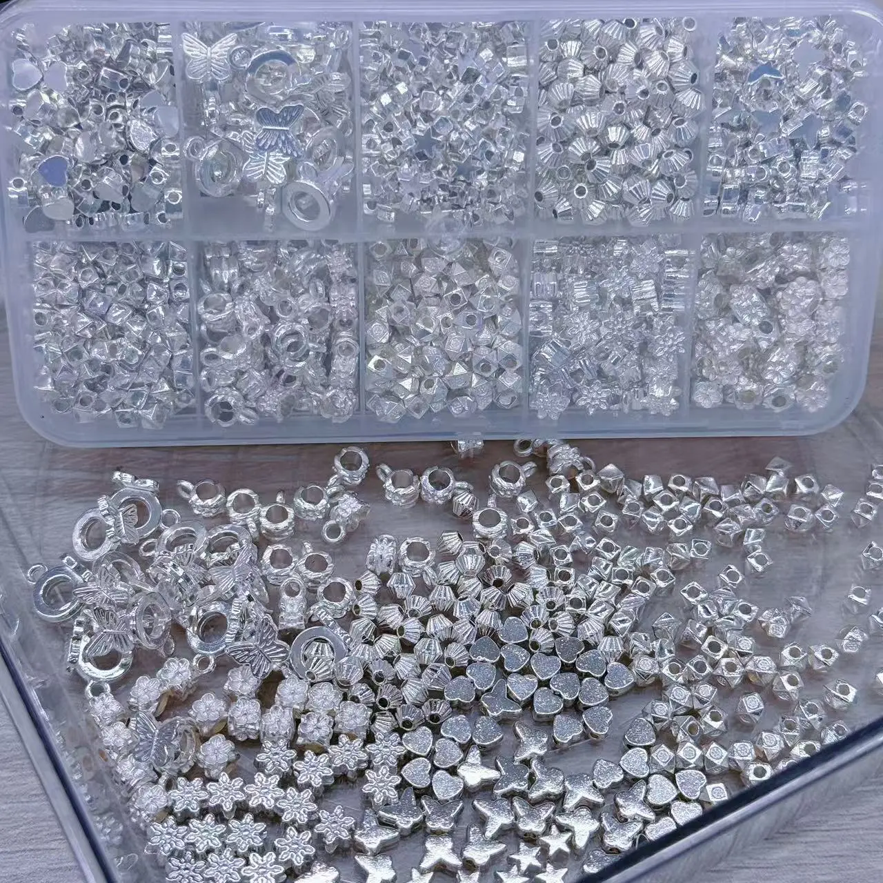 spacer beads box all silver*1(310g)