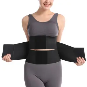 Fitness Sweat Waist Trainer, Workout Waist Trainer, High Elastic Latex Material, Adjustable Chloroprene Fabric, Ideal for Gym, Weightlifting, Aerobics, Daily Wear