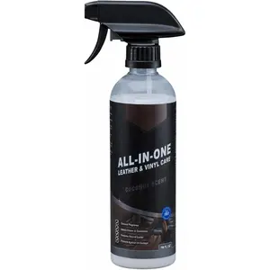 -In- Leather Conditioner & Vinyl Restorer (16 oz) - Non- Formula w/UV Shield - Nourishing Multi Surface Cleaner for  & Furniture - Leather Protector  (Coconut)