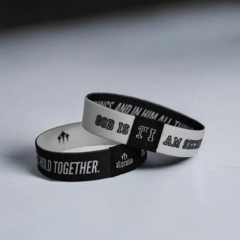 I AM SECOND, GOD IS FIRST Bracelet for Promoting Humility and Selflessness 2 in 1 bracelet
