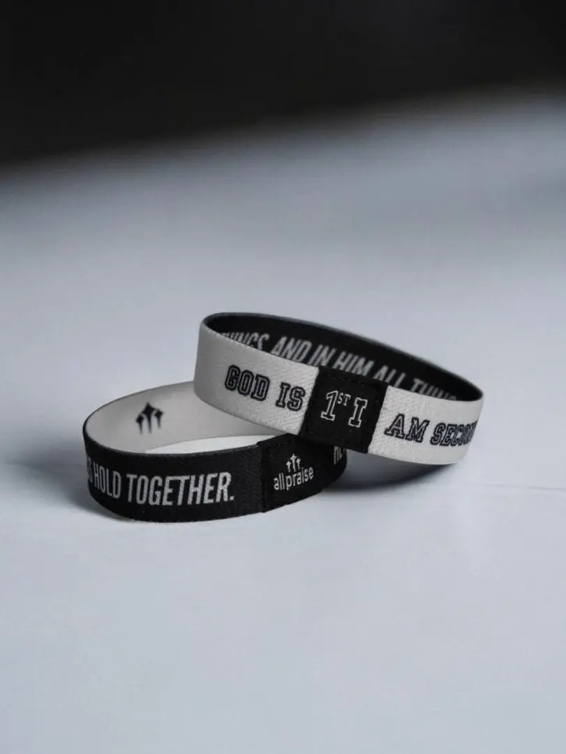 I AM SECOND, GOD IS FIRST  Bracelet for Promoting Humility and Selflessness 2 in 1 bracelet