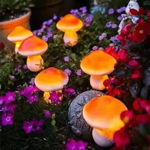 Solar String Mushroom Lights
