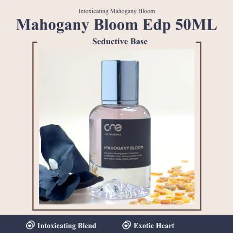 Mahogany Bloom, CN1 Fragrance | Women's Perfume, 50ml, Eau de Parfum (EDP)