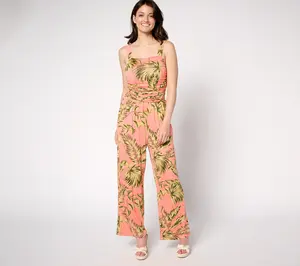QVC Women's Regular-Fit Dress Out Loud Jet Set Jumpsuit