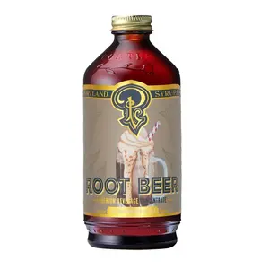Genuine Root Beer Syrup Natural Flavor, whole ingredients and organic cane Sugar.
