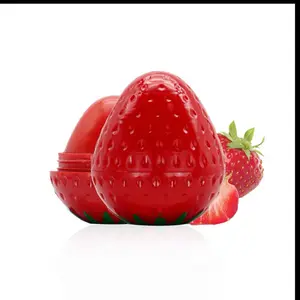 Strawberry Lip Balm - Red Lip Balm Shaped Like a Strawberry for Your Lip Care Needs, Comfort