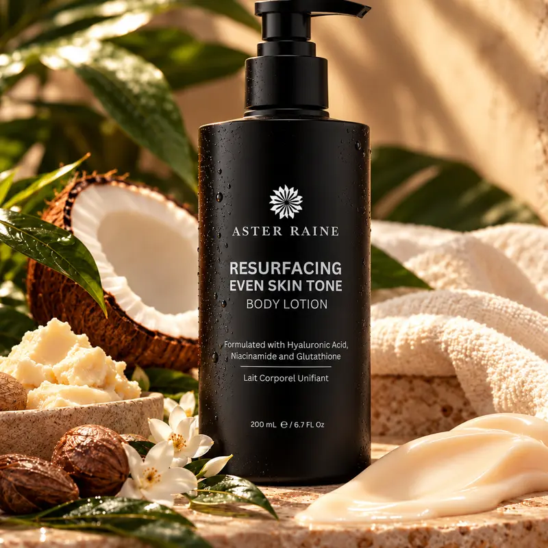 Aster Raine Body Lotion with 4% Niacinamide, Glutathione, and Alpha Arbutin For Even Skin Tone Body Care Scent Body Care Produ