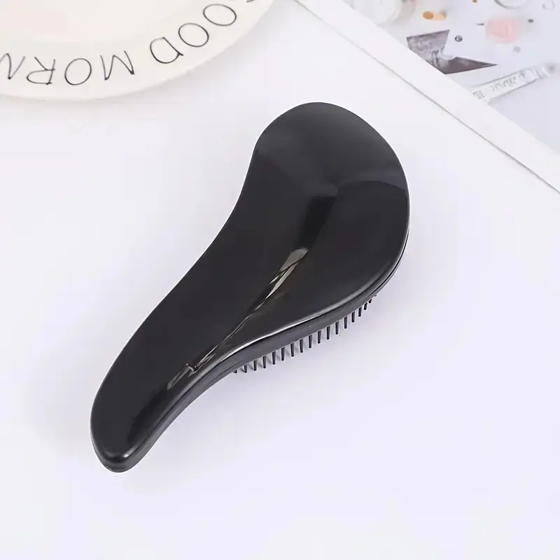 Portable Cushion Massage Comb, Styling & Massaging All-In-One Tool, Anti-Static Detangling Softening Hair Brush, Compact Design, Detangling Hairbrush, Hair Styling Tools, Detangler Hairbrush, Hair Grooming Brush, Anti Tangle Brushes, Integrated Comb
