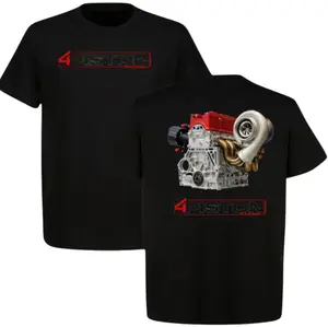 4P K-Series Engine TURBO T-Shirt, TURBO T-Shirt, Perfect for Car Enthusiasts, Top Cotton Menswear, Gift For Truck Lover