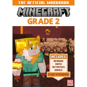 Official Minecraft Workbook: Grade 2 -- Random House - Paperback