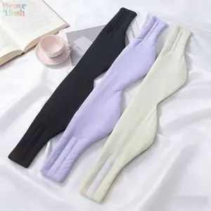 2026 New Double-Sided Ice Silk Sleep Eye Mask, Sound Insulation & Light Blocking Design, Warm Cool Reversible Comfort, Ultra Cooling Summer Touch, Soft Breathable Blindfold for Men Women, Perfect for Deep Sleep, Travel, Nap & Night Rest