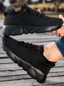 Women's Fashionable Lace Up Low Top Sneakers, Casual Comfortable Breathable Contrast Mesh Sports Running Shoes, All-match Basic Shoes for Daily Wear