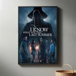 I Know What You Did Last Summer 2025 Movie Poster | High Quality Canvas Poster | Modern Room Decorative Arts | Popular Film Gift