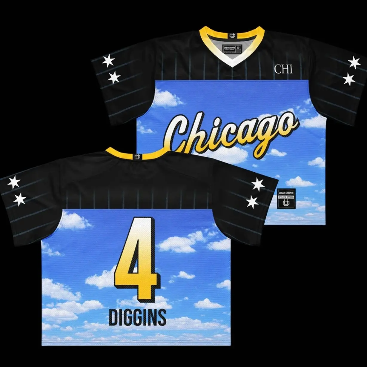 Unisex Football Love Women's Basketball Chicago Throwback Jersey 4 Diggins