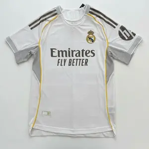Real Madrid 2025/26 Player Version Home Jersey – Elite Match Fit Football Shirt for Supporters