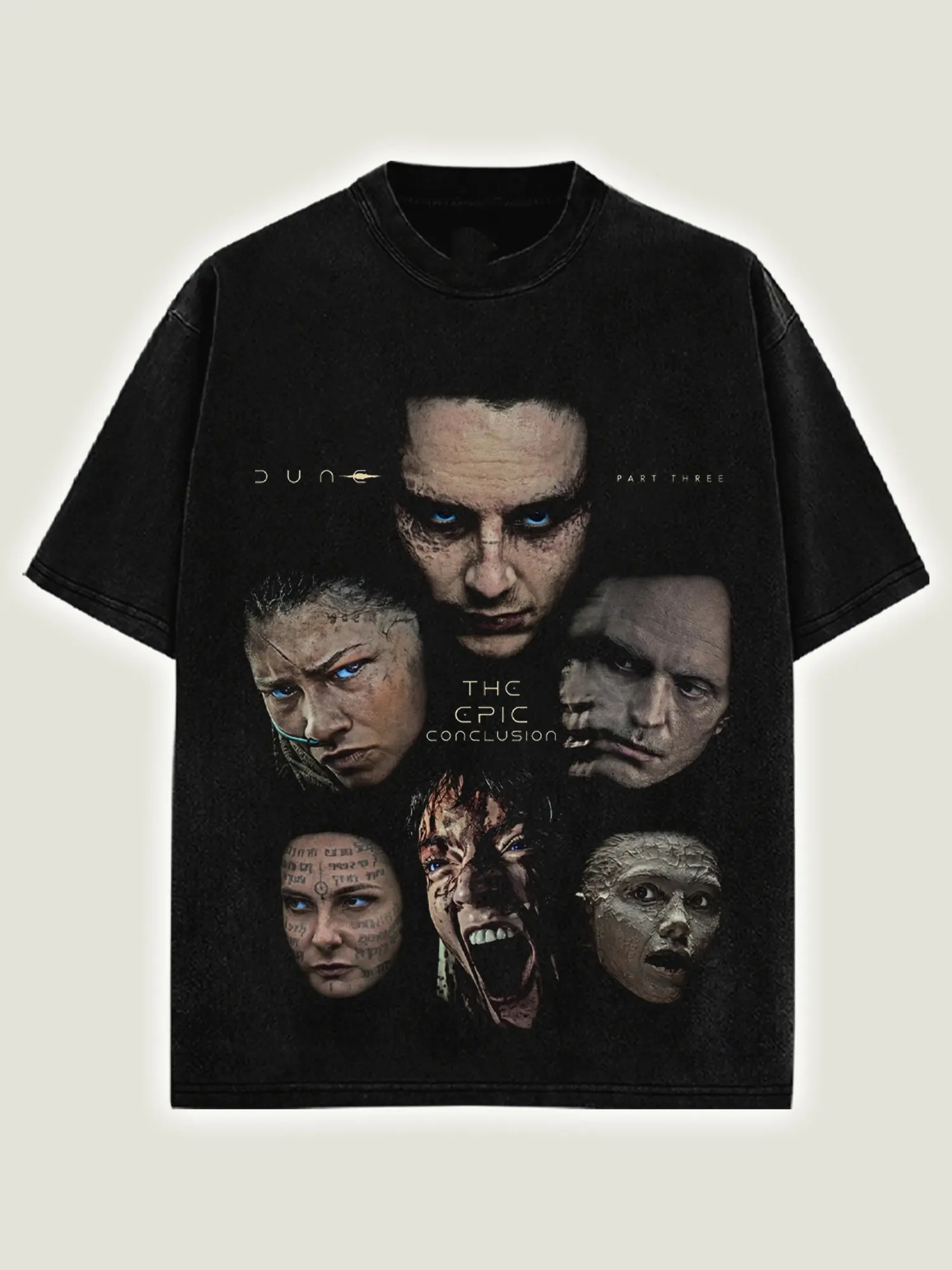 Dune Shirt Dune Part 3 Movie 2026 Shirt V3 - Sci-Fi Epic Shirt Graphic High-Quality Unisex Cotton Shirt Action Epic Movie Vintage T-Shirt Shai-Hulud Arrakis planet Holy War Timothee Fan T-Shirt Gift For Sci-Fi Bookish Fan, Sci-Fi Post-apocalyptic Fan