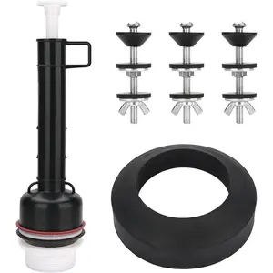 Suitable for Model Toilet Flush Valve Replacement Parts #     211-11-1/ 2inch Compatible with Mansfield 211,160 Series Toilet Tanks, Suitable for All Flush Lever, Comes with Toilet Tank and Toilet Seat Gasket and Brass Hardware Kit
