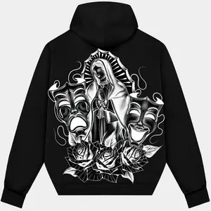 LUPITA Fleece Hoodie, graphic tees chicanos clothing, gangsster Tattoo Sweatshirt, Hoodie, Shirt, Tops Cotton Fabric, women men gift, Oversized shirt, sweatshirt, hoodie
