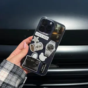 The Chic Boss Energy 3D Epoxy Stickers Set