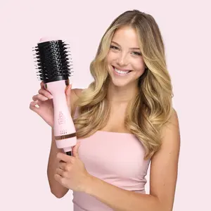 Seabreeze 2-in-1 Infrared Blow Dryer Brush – Ionic Volumizing Hair Dryer Brush with Blow Dryer Function for Smooth, Fast Styling & Frizz Control