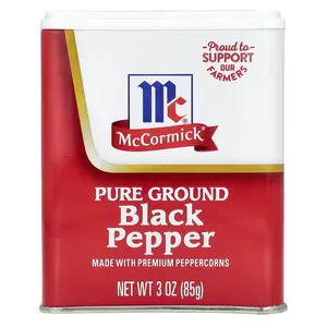 McCormick Pure Ground Black Pepper, 3 oz (85 g)