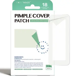 POINTMASS Large Pimple Patches for Face and Body, Hydrocolloid Acne Patches for Big Zit Breakouts and Blemish, Acne Spot Treatment w/Tea Tree Oil for Chin, Nose, Forehead, Body, Back, Neck & Chest hydrocolloid patch