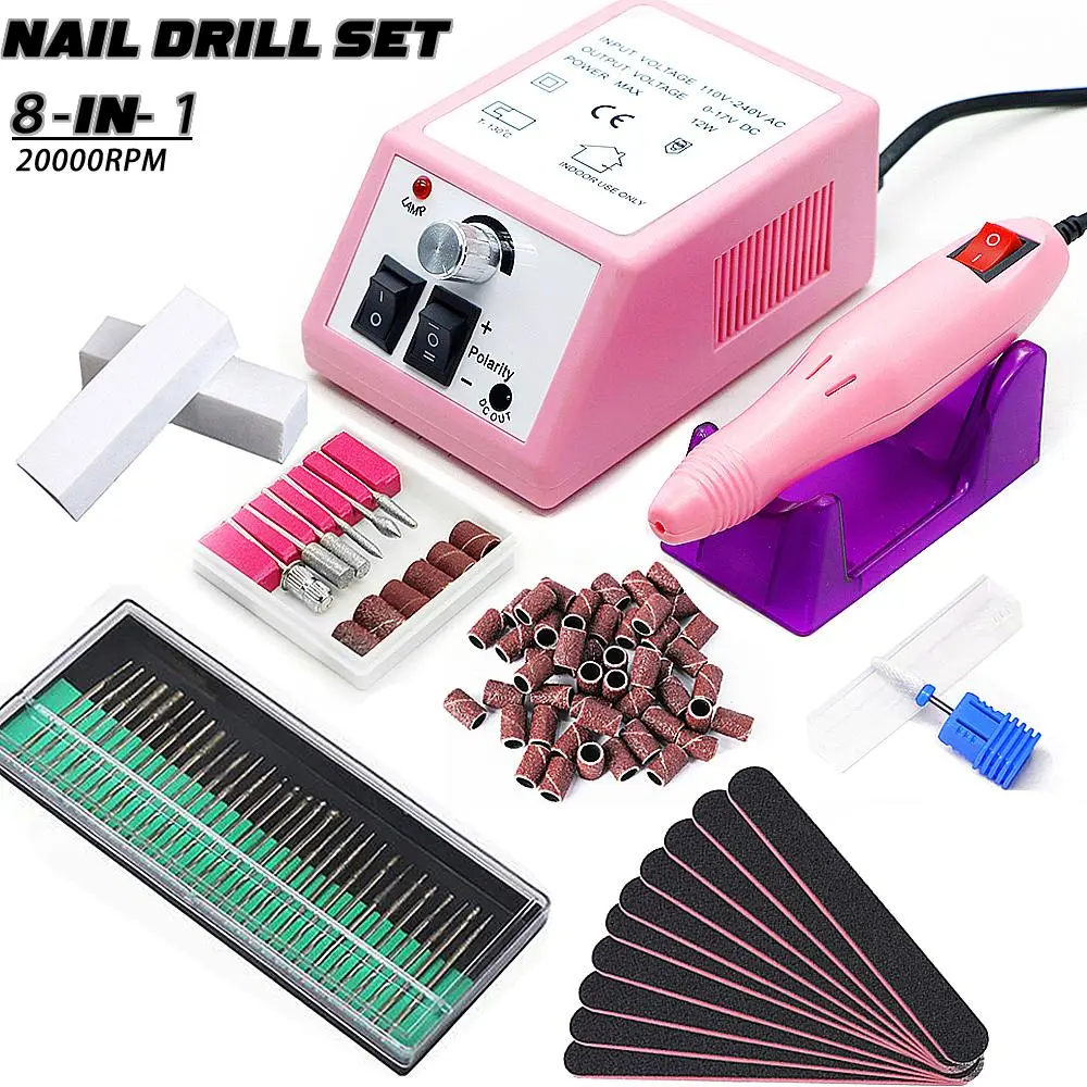 Pink-8-IN-1 Set