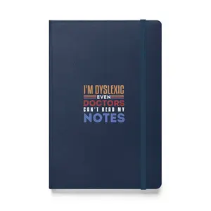 Dyslexia Hardcover bound notebook