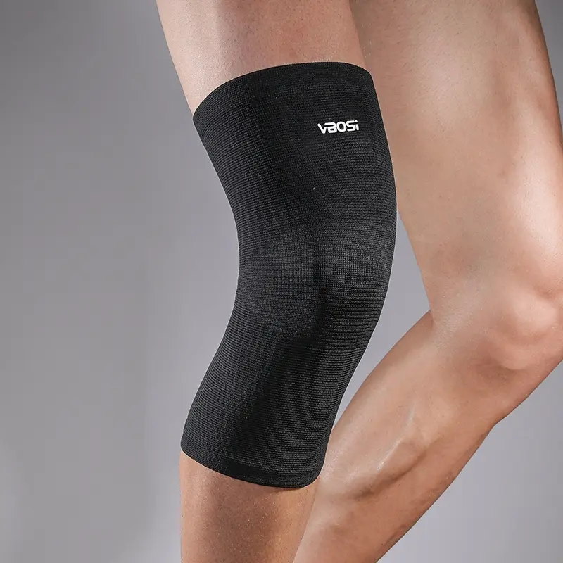 1 Piece Women Men Compression Elastic Knee Support Sleeve, Sports Knee Sleeve, Ideal for Basketball, Cycling & Running, Knee Supporter, Compression Knee Sleeves, Compression Sleeve For Knee Pain