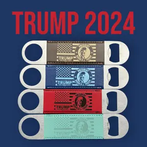 Trump 2024 Stainless Steel Laser Engraved Bottle Opener