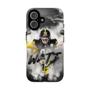T.J. Watt Drop-resistant Scratch-resistant Phone Case, Unique And Personalized For IPhone 17, 16, 15, 14, 13, 12, Pro Max, Pro Plus, and Samsung S25, 24, 23, 22