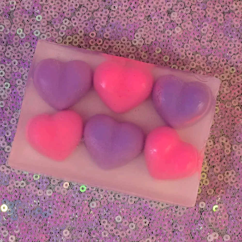 Loving Spell Handmade Goat Milk & Shea Butter Soap - Cute Handcrafted Soap with Natural Ingredients, Yoni Soap Bar for Body Wash