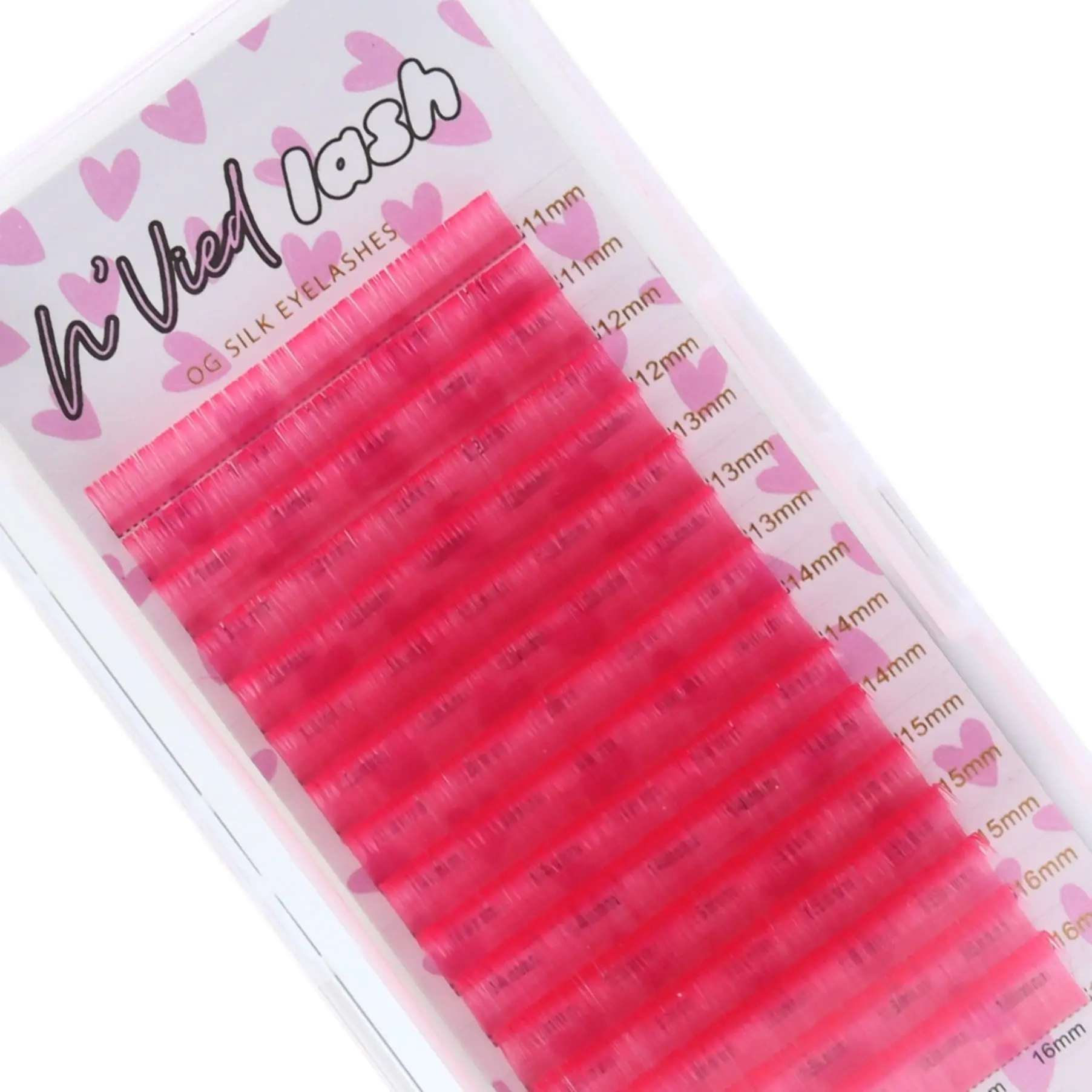 PINK LASH EXTENSIONS Eyelashes Makeup