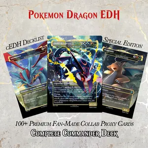 POKÉMON ANIME COMMANDER DECK V1 – PREMIUM COLLECTOR SET (112 Cards)