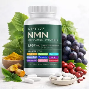 NMN NAD+ Supplement with Resveratrol – Cellular Energy Support, Healthy Aging Formula, Boost NAD+ Levels, Anti-Aging & Antioxidant Dietary Capsules