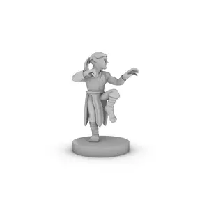 Halfling Monk Tabletop DND Gaming Miniature