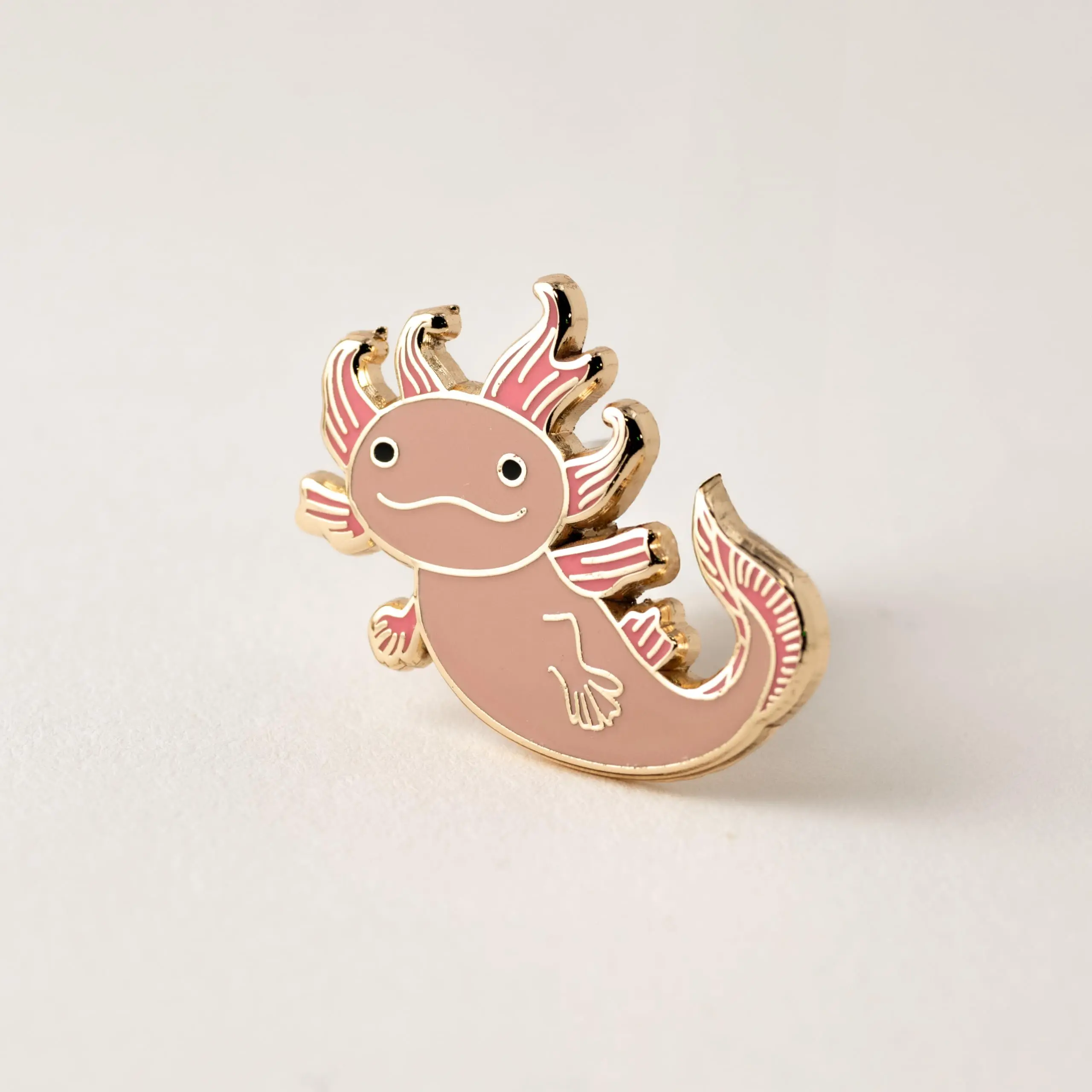 Axolotl Enamel Pin