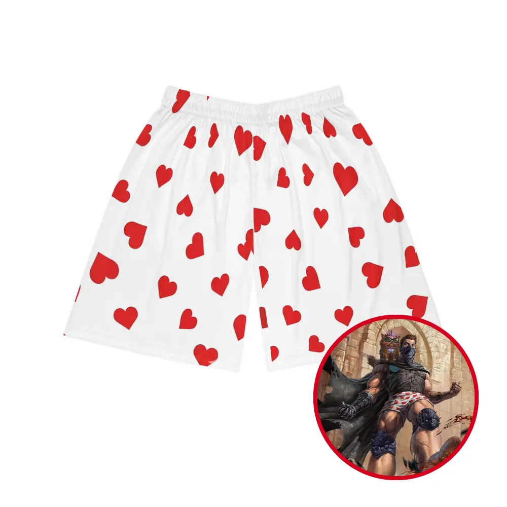 Men's Stretch - Stitch Imitation - Fabricelastic Beach Short - Dungeon Crawler Carl Boxer Shorts with Pocket - Menswear Bottom Shorts, DCC Merchandise for Book Lovers