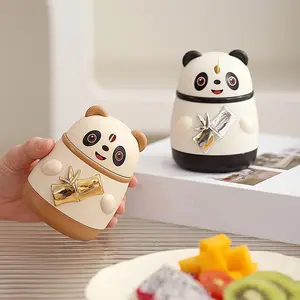 2026 creative automatic pop-up toothpick box Panda cat New Year cartoon national tide push toothpick jar toothpick bottle new style toothpick holder, Best for Christmas