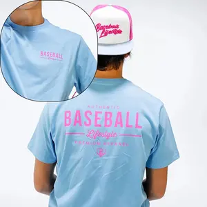 Youth & Adult Baseball Lifestyle Graphic T-Shirt, Authentic Baseball Premium Apparel Tee, Minimalist Sport Back Print Shirt, Baseball Lover Gift Idea, Trendy Casual Streetwear Outfit, Youth Clothes, Trending Tees, Family Shirt, Birthday Gift