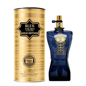 Blue For Men Gold Edition For Men Eau De Parfum Vaporisateur Natural Spray 3.4 Fl Oz