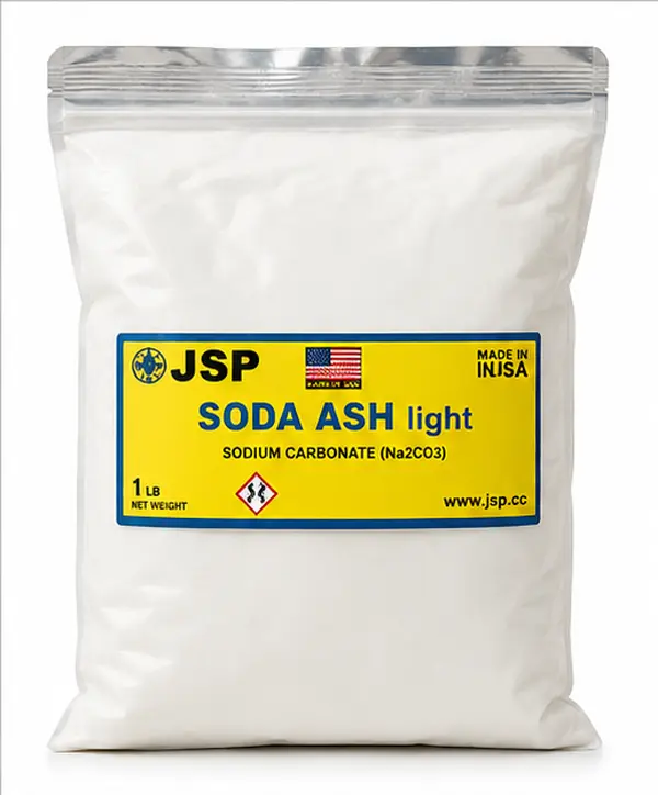 JSP Soda Ash Light 1 lb Sodium Carbonate Na2CO3 Water Softener Tie Dye Cleaner