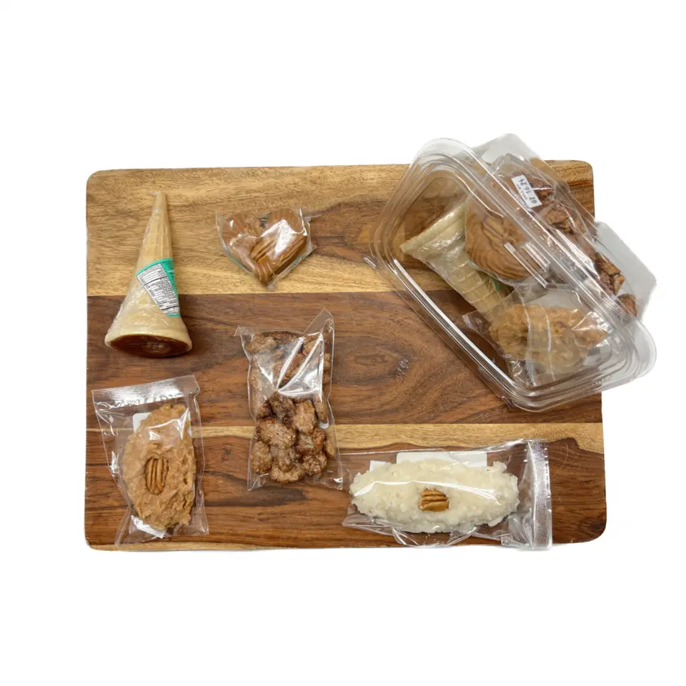 The Big 5 - Authentic Traditional Mexican Candy Sampler - 5 Unique Treats: Cocada, Dulce de Leche Heart, Cono de Cajeta, Nuez Garapiñada, Greñuda - Perfect for Candy Enthusiasts