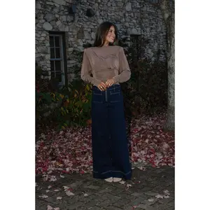 Rinse Wash Super Wide Leg Jean